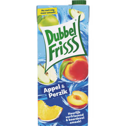 DubbelFrisss Apple Peach 1.5L